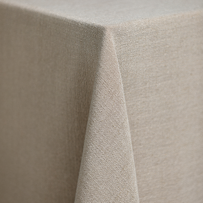 Natural Table Cloth - Sand - 3.9m x 2.6m